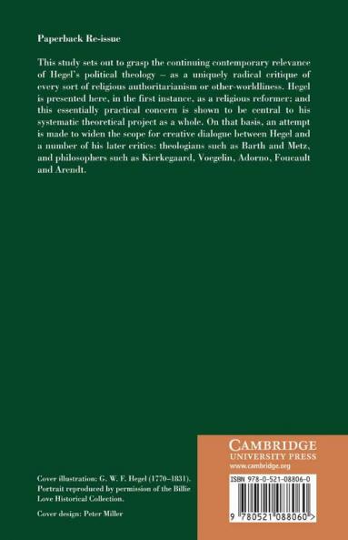 Hegel's Political Theology