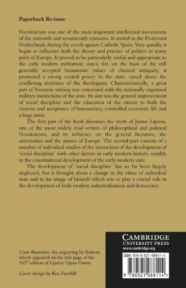 Neostoicism and the Early Modern State