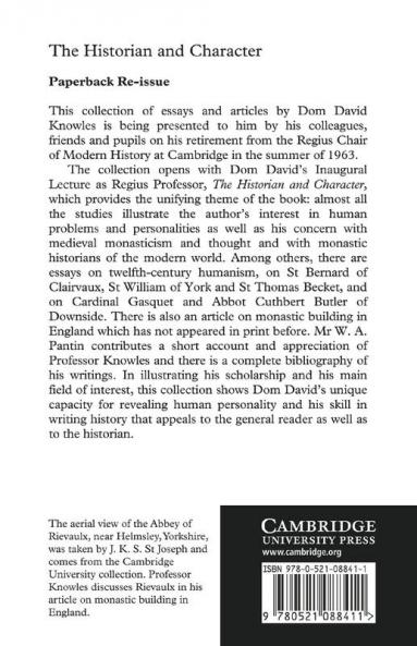 The Historian and Character