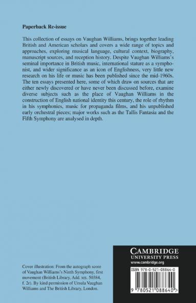 Vaughan Williams Studies