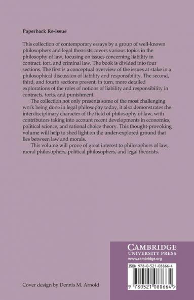 Liability and Responsibility