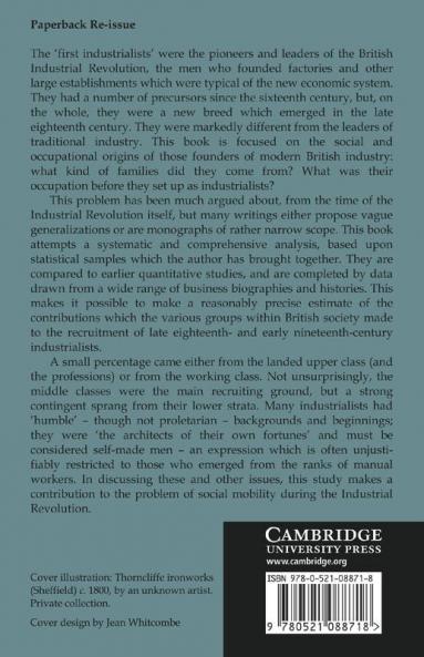 The First Industrialists