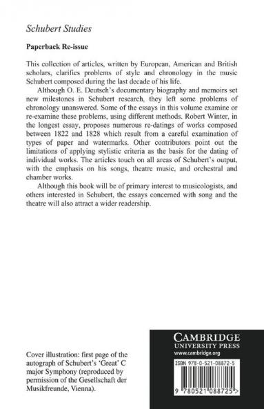 Schubert Studies