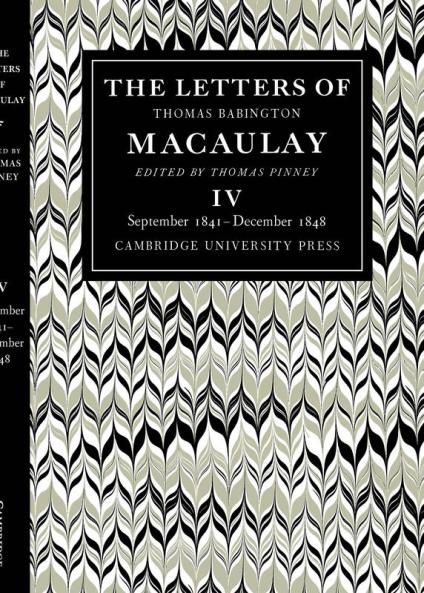 The Letters of Thomas Babington Macaulay