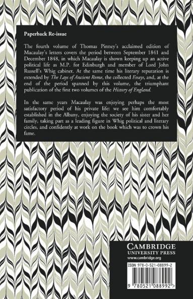 The Letters of Thomas Babington Macaulay