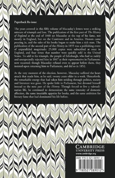 The Letters of Thomas Babington Macaulay