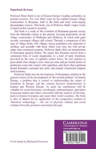 Traditional Romanian Village Communities