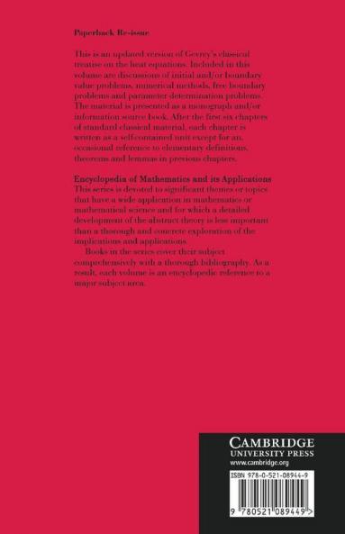 The One-Dimensional Heat Equation