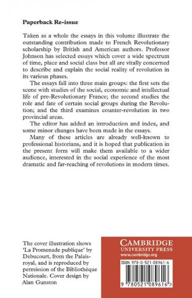 French Society and the Revolution