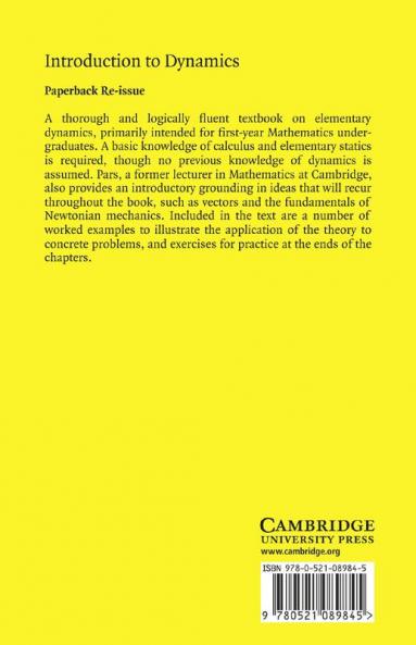 Introduction to Dynamics