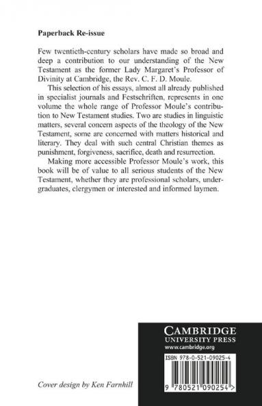 Essays in New Testament Interpretation