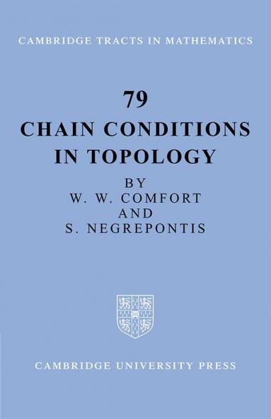 Chain Conditions in Topology