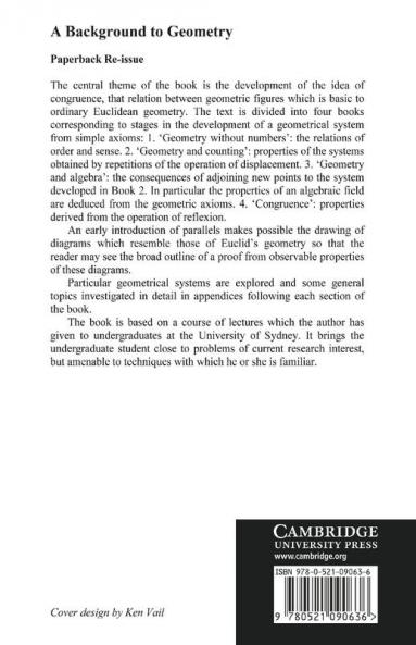 A Background to Geometry