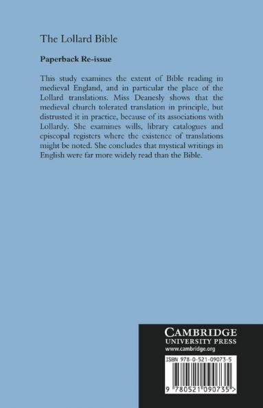 The Lollard Bible