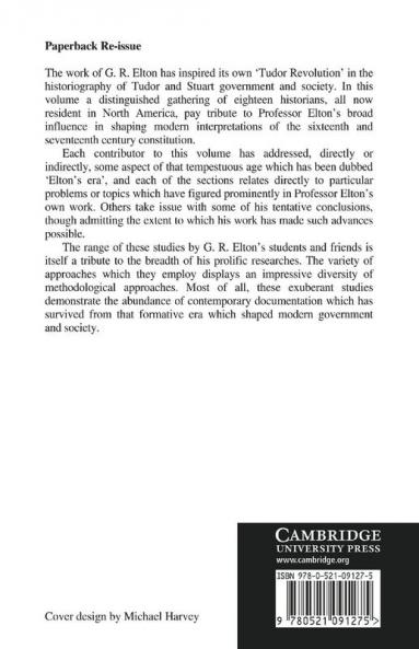 Tudor Rule and Revolution