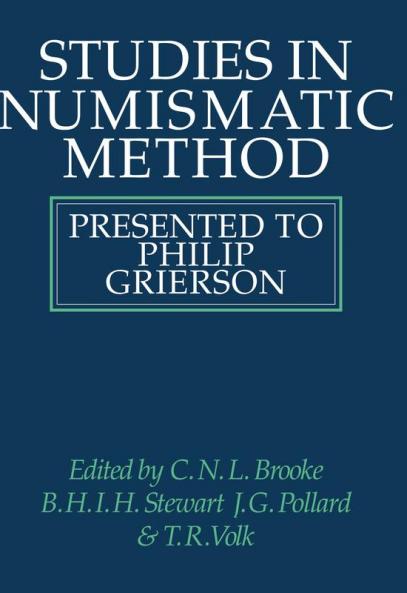 Studies in Numismatic Method