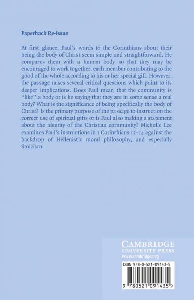 Paul the Stoics and the Body of Christ