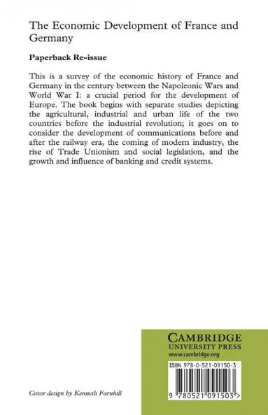 The Economic Development of France and Germany 1815-1914
