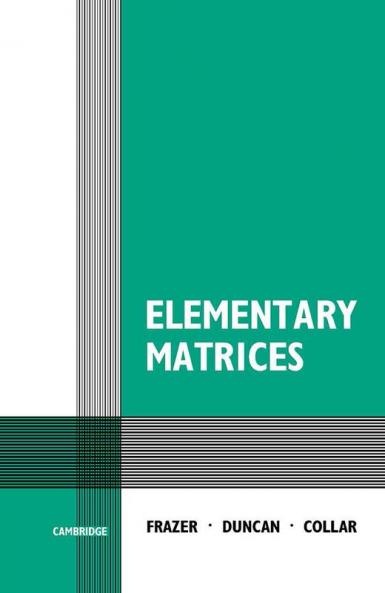 Elementary Matrices