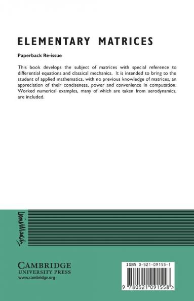 Elementary Matrices