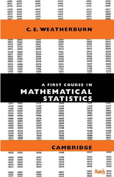 A First Course Mathematical Statistics