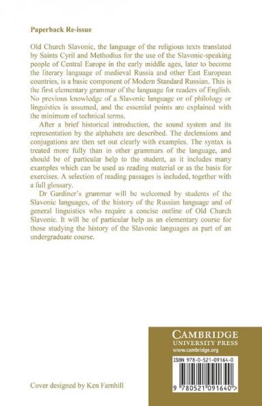 Old Church Slavonic