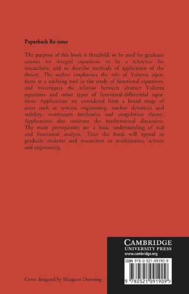 Integral Equations and Applications