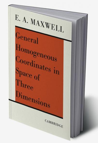 General Homogeneous Co-Ordinates in Space of Three Dimensions