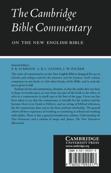 First and Second Letters of Paul to the Corinthians
