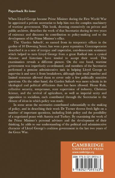 Lloyd George's Secretariat