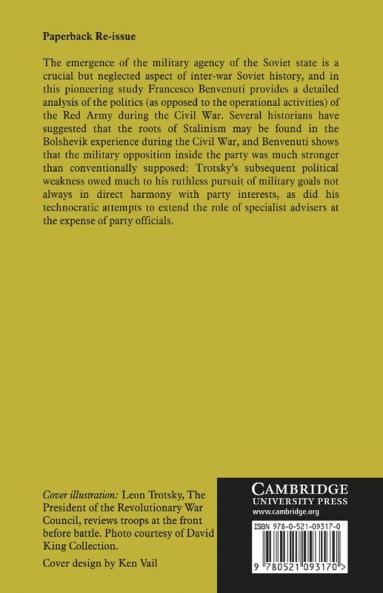 The Bolsheviks and the Red Army 1918 1921