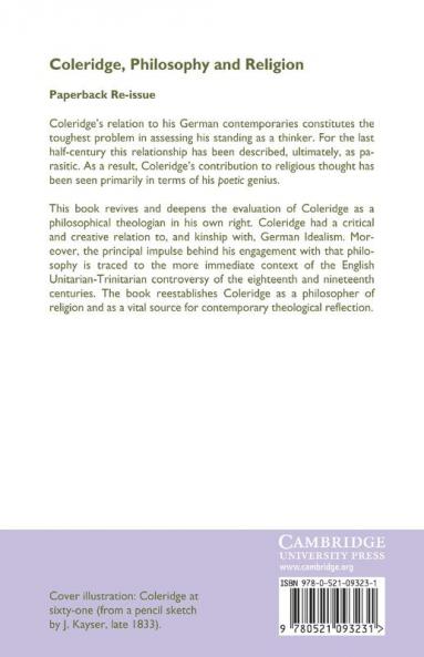 Coleridge Philosophy and Religion