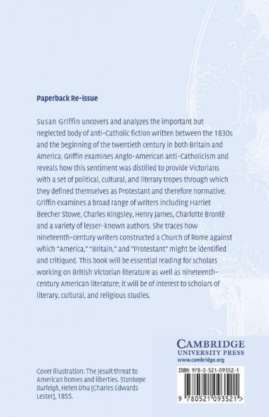 Anti-Catholicism and Nineteenth-Century Fiction
