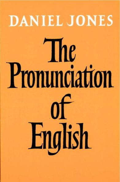 The Pronunciation of English