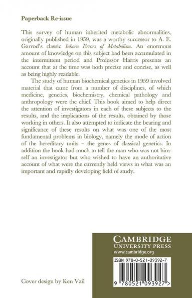 Human Biochemical Genetics