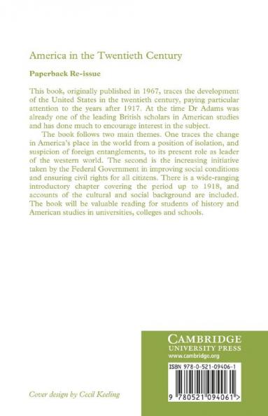 America in the Twentieth Century