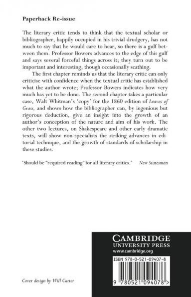 Textual and Literary Criticism