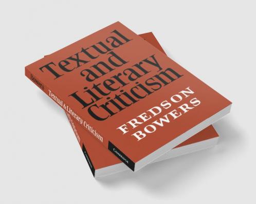 Textual and Literary Criticism