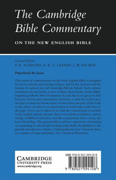 The Letters of Paul to the Ephesians to the Colossians and to Philemon