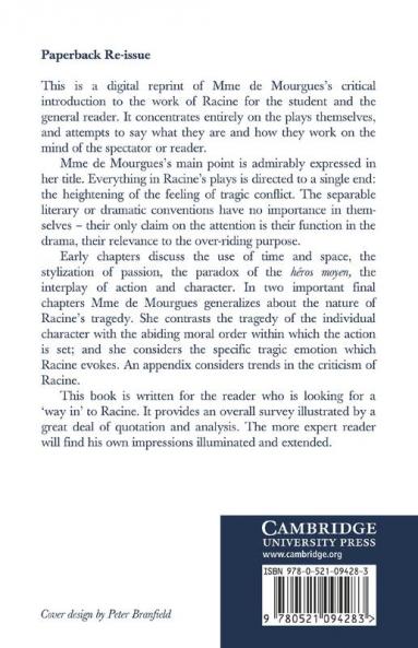 Racine Or the Triumph of Relevance