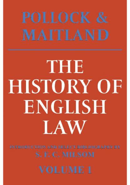 The History of English Law