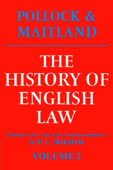 The History of English Law