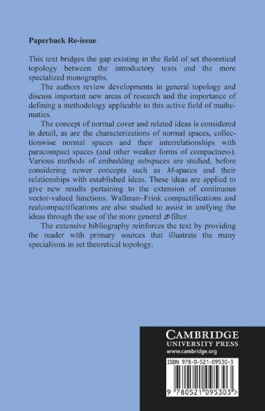 Normal Topological Spaces