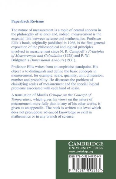 Basic Concepts of Measurement