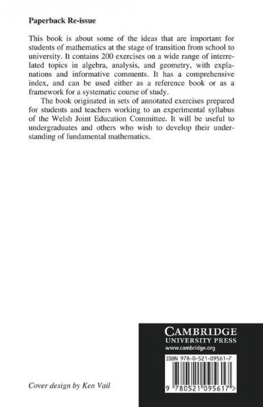 Some Exercises in Pure Mathematics with Expository Comments