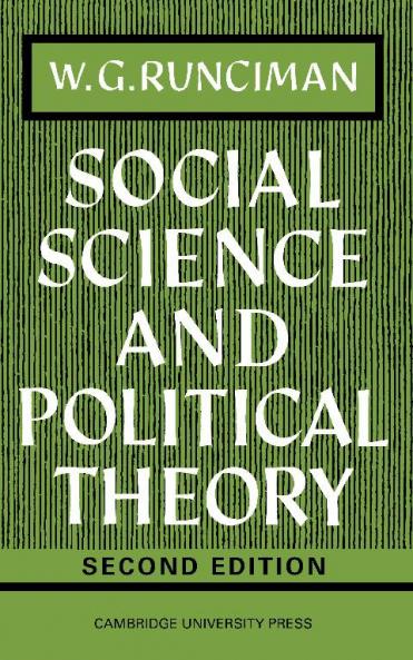 Social Science and Political Theory