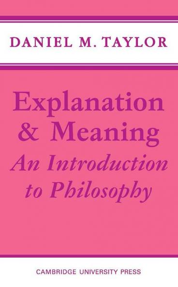 Explanation and Meaning