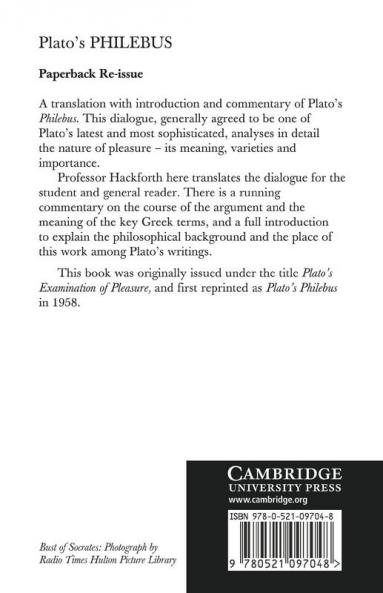 Plato's Philebus
