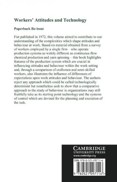Workers' Attitudes and Technology
