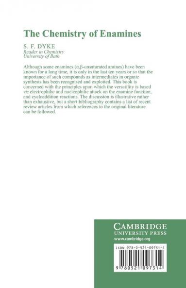 The Chemistry of Enamines